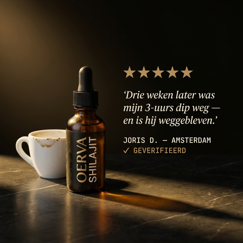 Joris D. testimonial — drie weken later was mijn 3-uurs dip weg